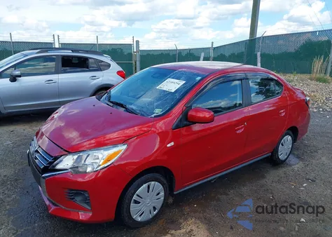 2023 Mitsubishi Mirage G4 Black Edition/Es/Le from USA, damaged, VIN ML32FUFJ9PHF04711